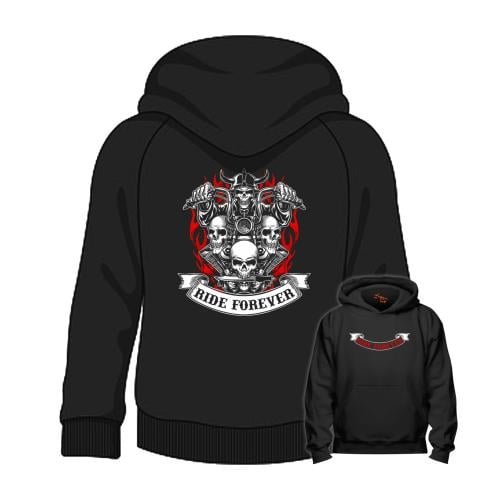 بلوفر مقاس كبير Hoodie Big Size Ride Forever