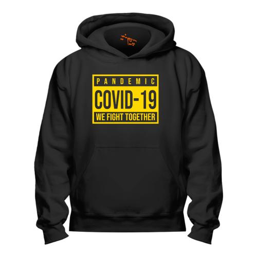 بلوفر مقاس كبير Hoodie Big Size Covid-19