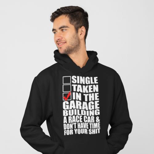 بلوفر Hoodie In The Garage