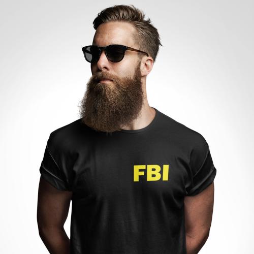 تي شيرت T-Shirt FBI