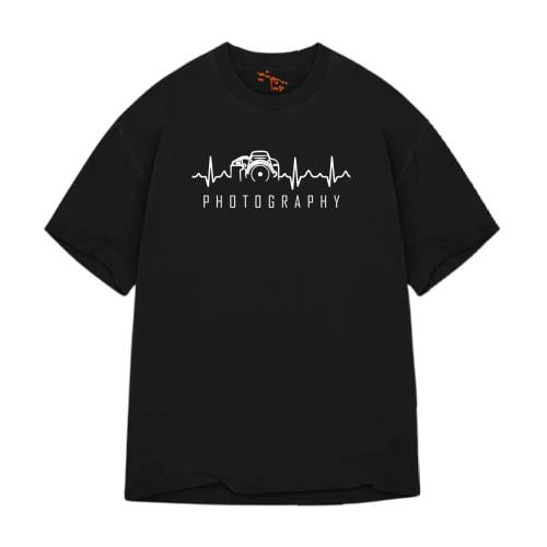 تي شيرت اوفر سايز فوتوغرافي Oversize T-Shirt Photo...