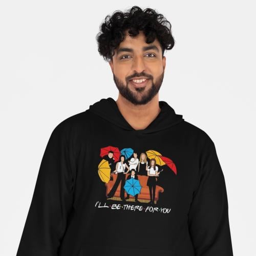 بلوفر مقاس كبير فرندز Hoodie Big Size Friends