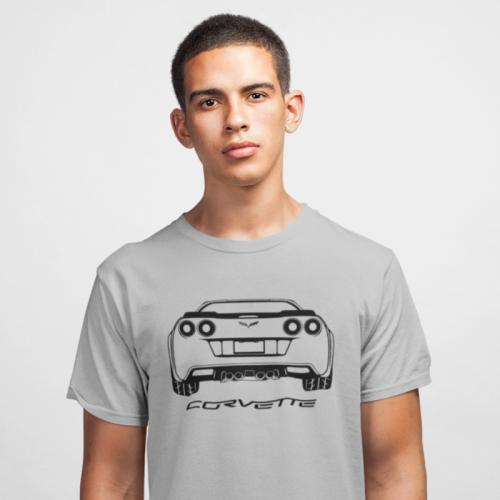 تي شيرت شفروليه كورفيت T-Shirt Chevrolet Corvette...