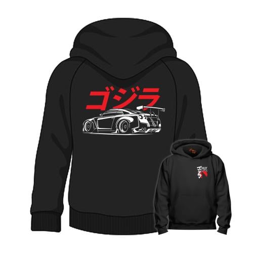 بلوفر مقاس كبير نيسان جي تي ار Hoodie Big Size Nis...