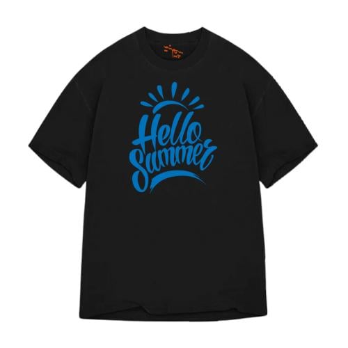تي شيرت اوفر سايز Oversize T-Shirt Hello Summer