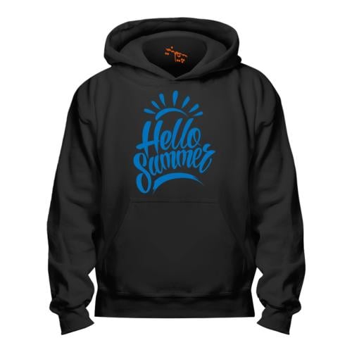 بلوفر مقاس كبير Hoodie Big Size Hello Summer