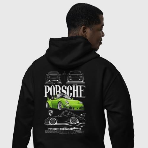 بلوفر مقاس كبير بورش Hoodie Big Size Porsche 911