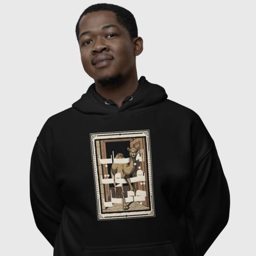 بلوفر مقاس كبير الباب يفوت جمل Hoodie Big Size