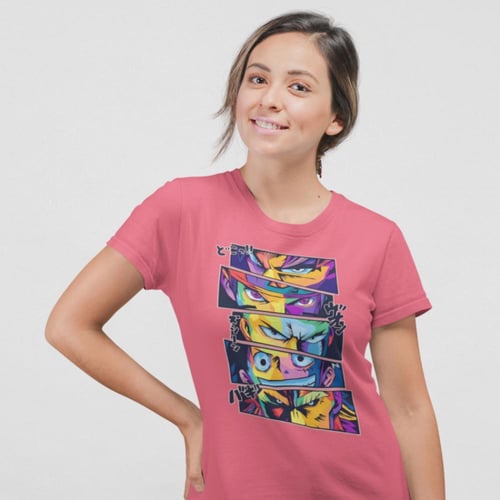 تي شيرت T-Shirt Anime Eyes