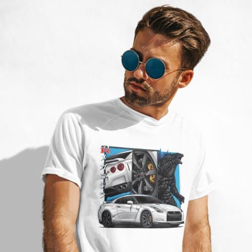 تي شيرت نيسان جي تي ار T-Shirt Nissan GT-R
