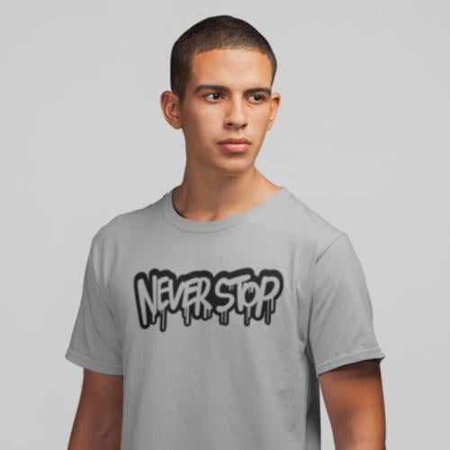 تي شيرت T-Shirt Never Stop