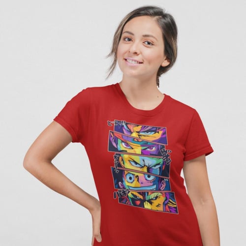 تي شيرت T-Shirt Anime Eyes