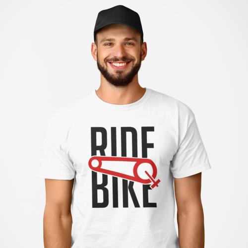تي شيرت T-Shirt Ride Bike