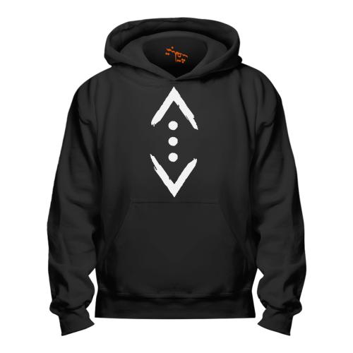 بلوفر مقاس كبير الحفرة Hoodie Big Size Çukur