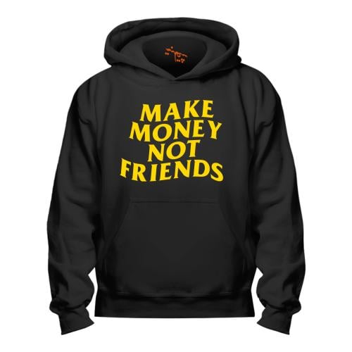 بلوفر مقاس كبير Hoodie Big Size Make money not fri...
