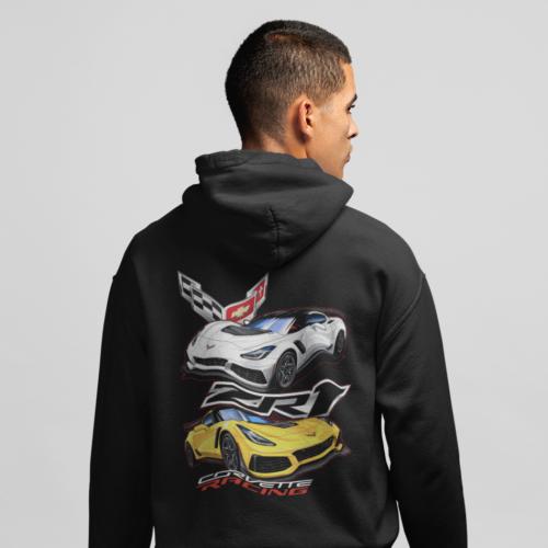 بلوفر شفروليه كورفيت Hoodie Chevrolet Corvette ZR1