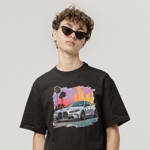 تي شيرت اوفر سايز بي ام دبليو Oversize T-Shirt BMW...