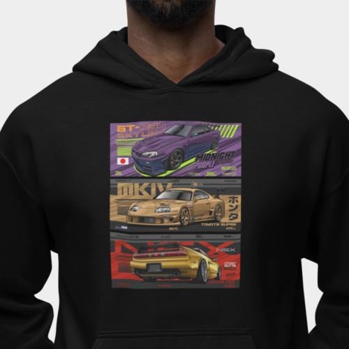 بلوفر مقاس كبير Hoodie Big Size JDM Car