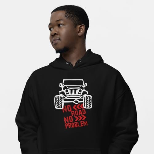 بلوفر مقاس كبير جيب رانجلر Hoodie Big Size Jeep wr...