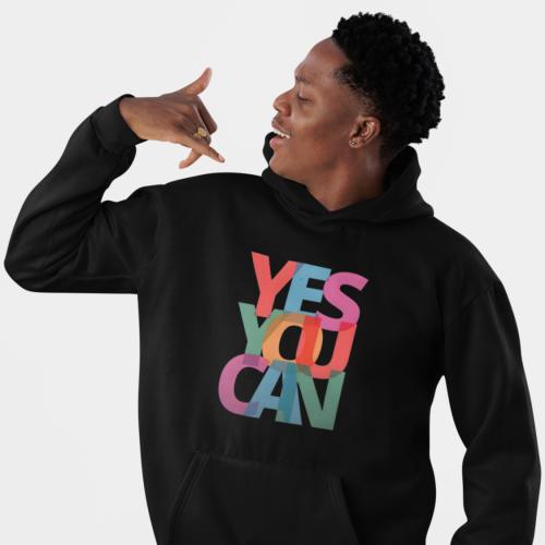 بلوفر Hoodie Yes You Can