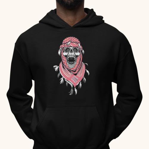 بلوفر مقاس كبير Hoodie Big Size Arabic Skull