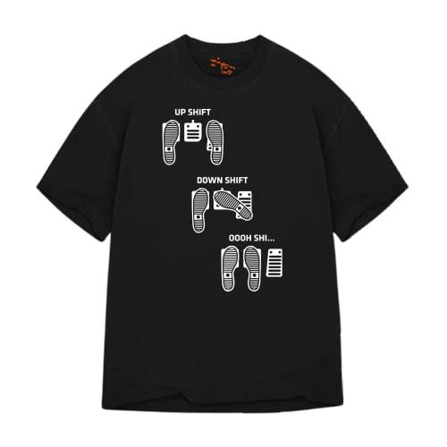 تي شيرت اوفر سايز Oversize T-Shirt Up Shift