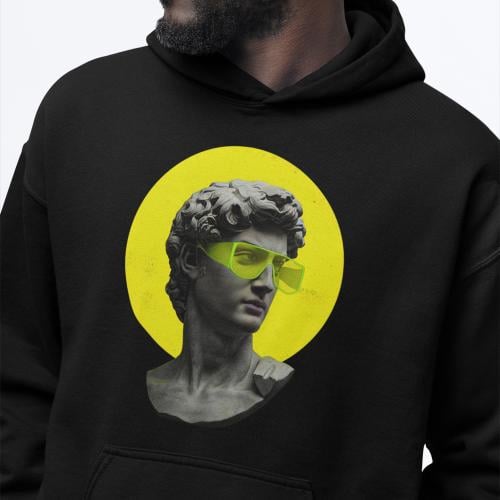 بلوفر Hoodie Neon Yellow