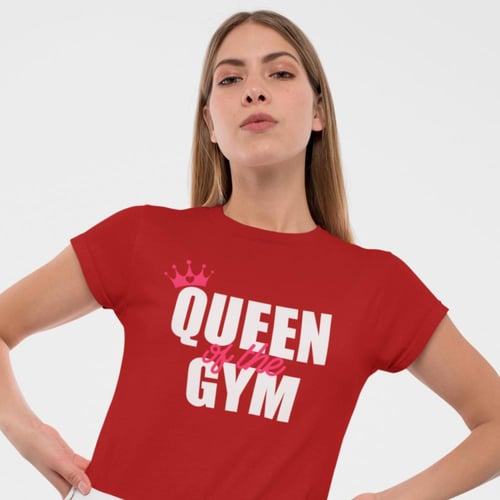تي شيرت T-Shirt Queen Gym