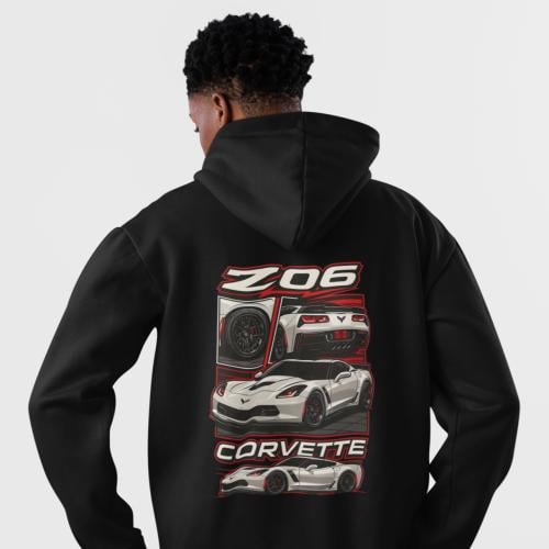 بلوفر شفروليه كورفيت Hoodie Chevrolet Corvette Zo6