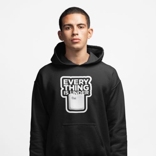 بلوفر Hoodie Everything is under Ctrl