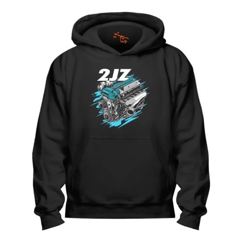 بلوفر مقاس كبير تويوتا Hoodie Big Size Toyota 2JZ...