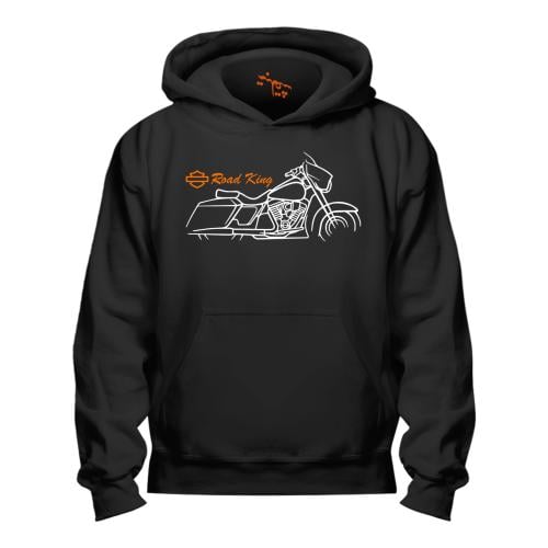 بلوفر مقاس كبير هارلي ديفيدسون رود كينج Hoodie Big...