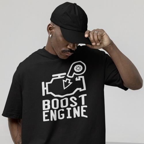 تي شيرت اوفر سايز Oversize T-Shirt Boost Engine