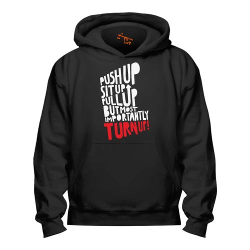 بلوفر مقاس كبير Hoodie Big Size Turn Up