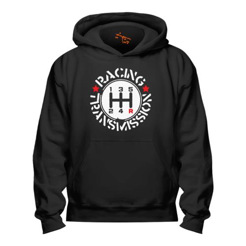 بلوفر مقاس كبير Hoodie Big Size Racing Transmissio...