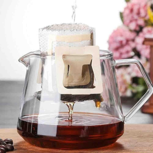 سيرفر V60 شفاف بدون غطاء تصميم عملي أنيق لتقطير وت...