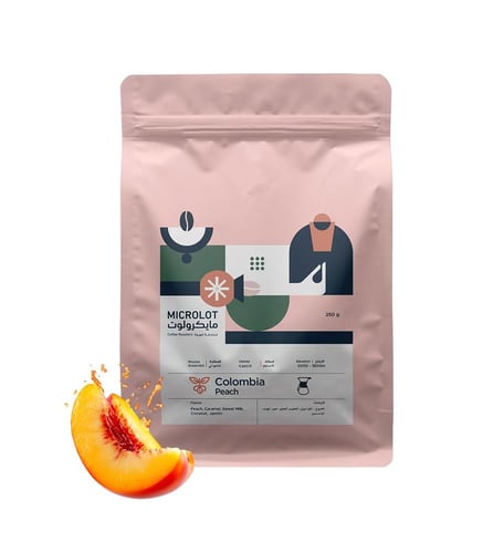 كولومبي خوخ | Colombia Peach | محصول قهوة مختصة فا...