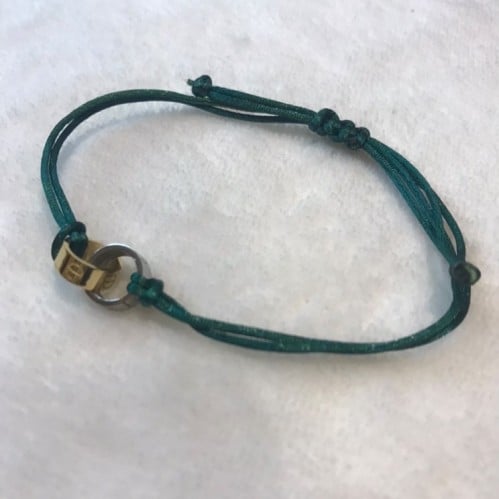 إسوارة خيط لون أخضر Cartier