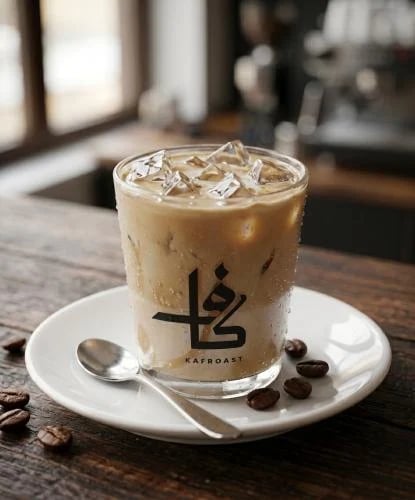 فانيليا لاتيه باردة Iced Vanilla Latte