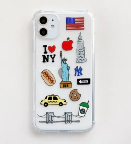 كفرات اشكال ملصقات كفر كوريا وباريس للايفون