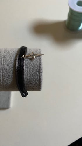 اسوارع بخيط اسود ورمادي