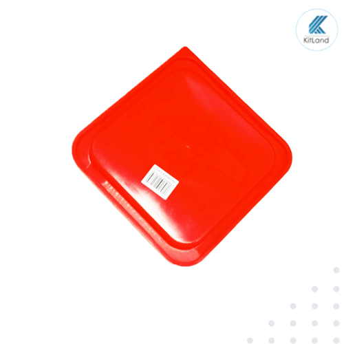 غطاء صندوق حفظ طعام بلاستيك مربع 9*9سم