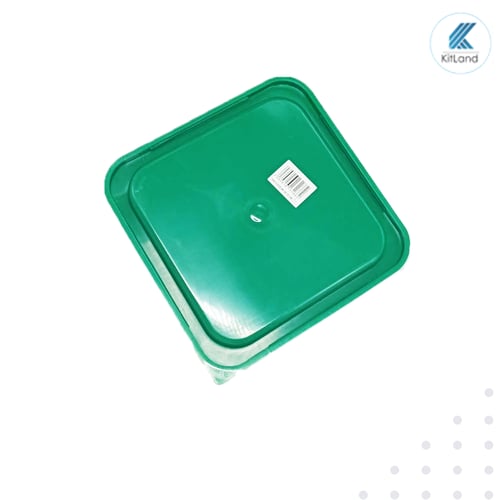 غطاء صندوق حفظ طعام بلاستيك مربع 9*9سم
