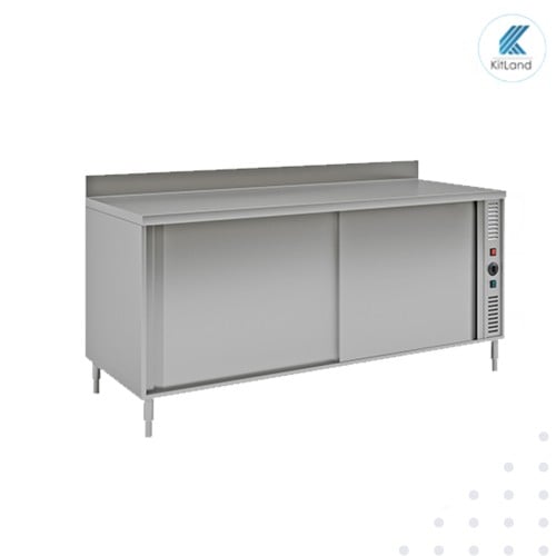 طاولة تسخين الطعام استيل