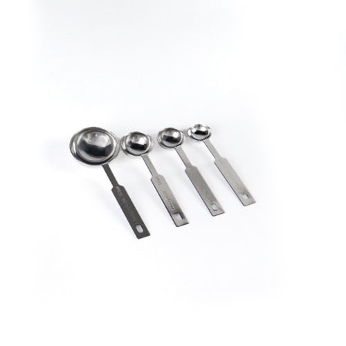 طقم ملاعق 4 معيار استيل