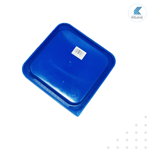 غطاء صندوق حفظ طعام بلاستيك مربع 11.5*11.5سم