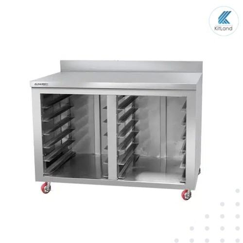 خزانة صواني استانلس 200 سم