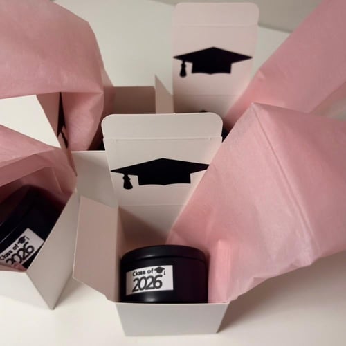 شمعة و كرت Graduation