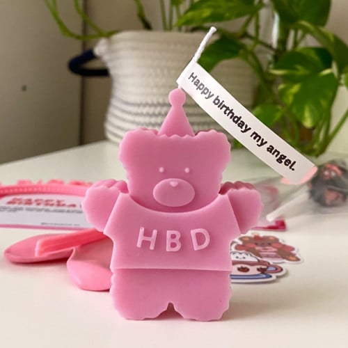 شمعة Birthday bear