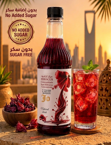 مركز كركدية بدون سكر Sugar-Free Hibiscus